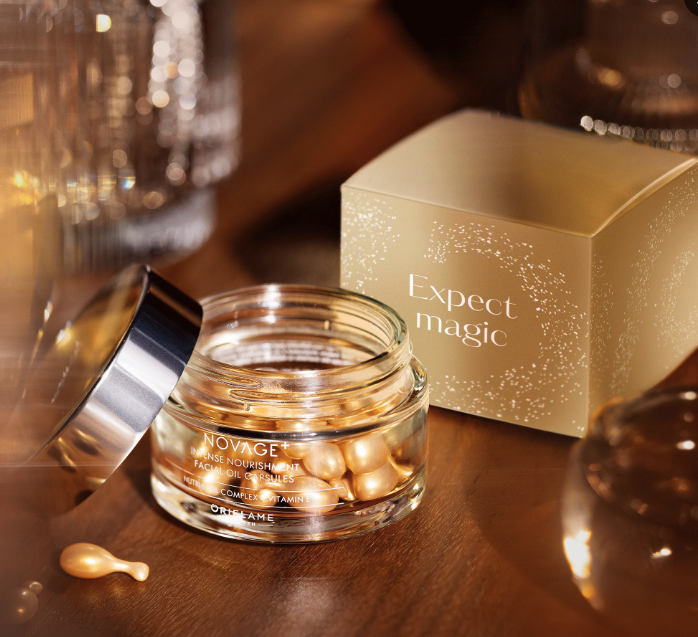 Intensywnie odżywcze kapsułki do twarzy Novage